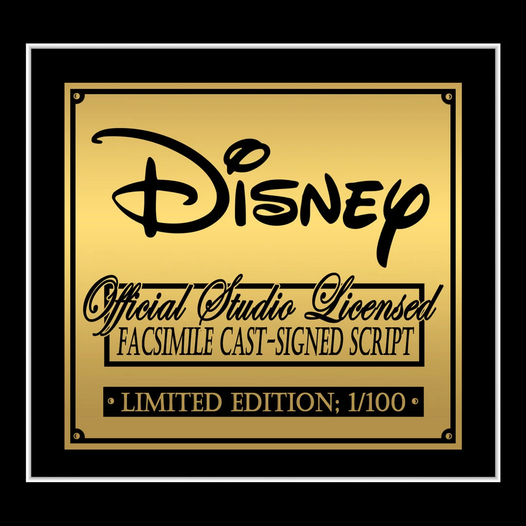 RARE-T Frozen Script Limited Signature Edition Studio Licensed Custom Frame Limited Edition Frames 9 RARE-T Frozen Script Limited Signature Edition Studio Licensed Custom Frame Limited Edition Frames