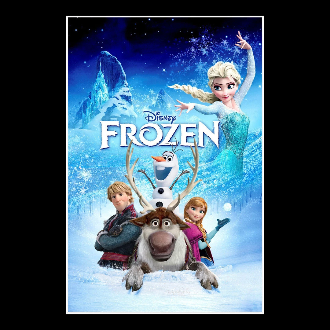 RARE-T Frozen Script Limited Signature Edition Studio Licensed Custom Frame Limited Edition Frames 8 RARE-T Frozen Script Limited Signature Edition Studio Licensed Custom Frame Limited Edition Frames