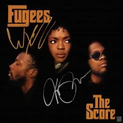 RARE-T Limited Edition Frames The Fugees The Score Gold LP Limited Signature Edition Studio Licensed Custom Frame