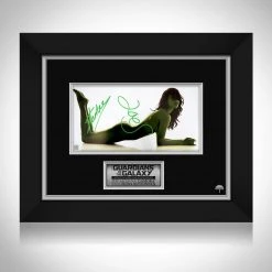 RARE-T Guardians Of The Galaxy Gamora Photo Limited Signature Edition Studio Licensed Custom Frame