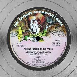 RARE-T Genesis - Selling England By The Pound Platinum LP Limited Signature Edition Studio Licensed Custom Frame