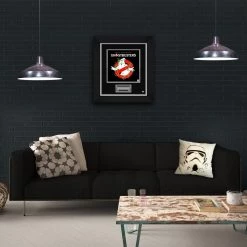 RARE-T Limited Edition Frames Ghostbusters Movie Soundtrack LP Cover Limited Signature Edition Studio Licensed Custom Frame