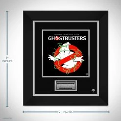 RARE-T Limited Edition Frames Ghostbusters Movie Soundtrack LP Cover Limited Signature Edition Studio Licensed Custom Frame