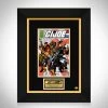 Hall Of Fame Collection Signed Comic Memorabilia G.I. Joe 'A Real American Hero! #1' Hand-Signed Comic Book By Stan Lee + 4 Custom Frame