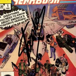 APW G.I. Joe Yearbook (1985) #1 Hand-Signed Comic Book By Stan Lee