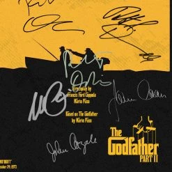 RARE-T Limited Edition Frames The Godfather 2 Script Limited Signature Edition Studio Licensed Custom Frame