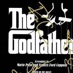 RARE-T Limited Edition Frames The Godfather Movie Script Limited Signature Edition Studio Licensed Custom Frame