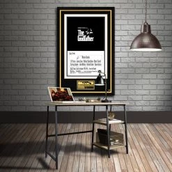 PPC The Godfather- Psa/Dna Witness Certified Hand-Signed Theatrical Release Poster By Al Pacino Custom Frame 12 PPC The Godfather- Psa/Dna Witness Certified Hand-Signed Theatrical Release Poster By Al Pacino Custom Frame