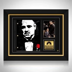 RARE-T The Godfather Script Limited Signature Edition Studio Licensed Custom Frame Limited Edition Frames