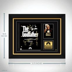 RARE-T Limited Edition Frames The Godfather Movie Script Limited Signature Edition Studio Licensed Custom Frame