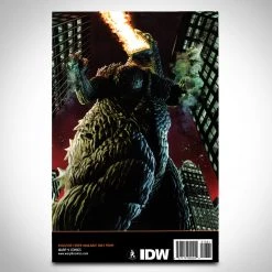 APW Signed Memorabilia Godzilla- 'Kingdom Of Monsters #1' Hand-Signed Comic Book By Artist Phil Hester Custom Frame 11 APW Signed Memorabilia Godzilla- 'Kingdom Of Monsters #1' Hand-Signed Comic Book By Artist Phil Hester Custom Frame