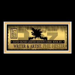 APW Signed Memorabilia Godzilla- 'Kingdom Of Monsters #1' Hand-Signed Comic Book By Artist Phil Hester Custom Frame 13 APW Signed Memorabilia Godzilla- 'Kingdom Of Monsters #1' Hand-Signed Comic Book By Artist Phil Hester Custom Frame