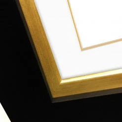 RARE-T Limited Edition Frames The Beatles White Album No.0000001 Gold LP Limited Signature Edition White Matting Custom Frame