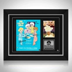 RARE-T The Golden Girls Transcript Limited Signature Edition Studio Licensed Custom Frame Limited Edition Frames 21 RARE-T The Golden Girls Transcript Limited Signature Edition Studio Licensed Custom Frame Limited Edition Frames