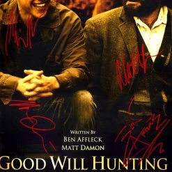 RARE-T Limited Edition Frames Good Will Hunting Movie Script Limited Signature Edition Studio Licensed Custom Frame