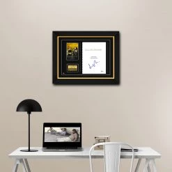 PPC Signed Memorabilia Good Will Hunting- Beckett Certified Hand-Signed Script By Matt Damon Custom Frame 18 PPC Signed Memorabilia Good Will Hunting- Beckett Certified Hand-Signed Script By Matt Damon Custom Frame