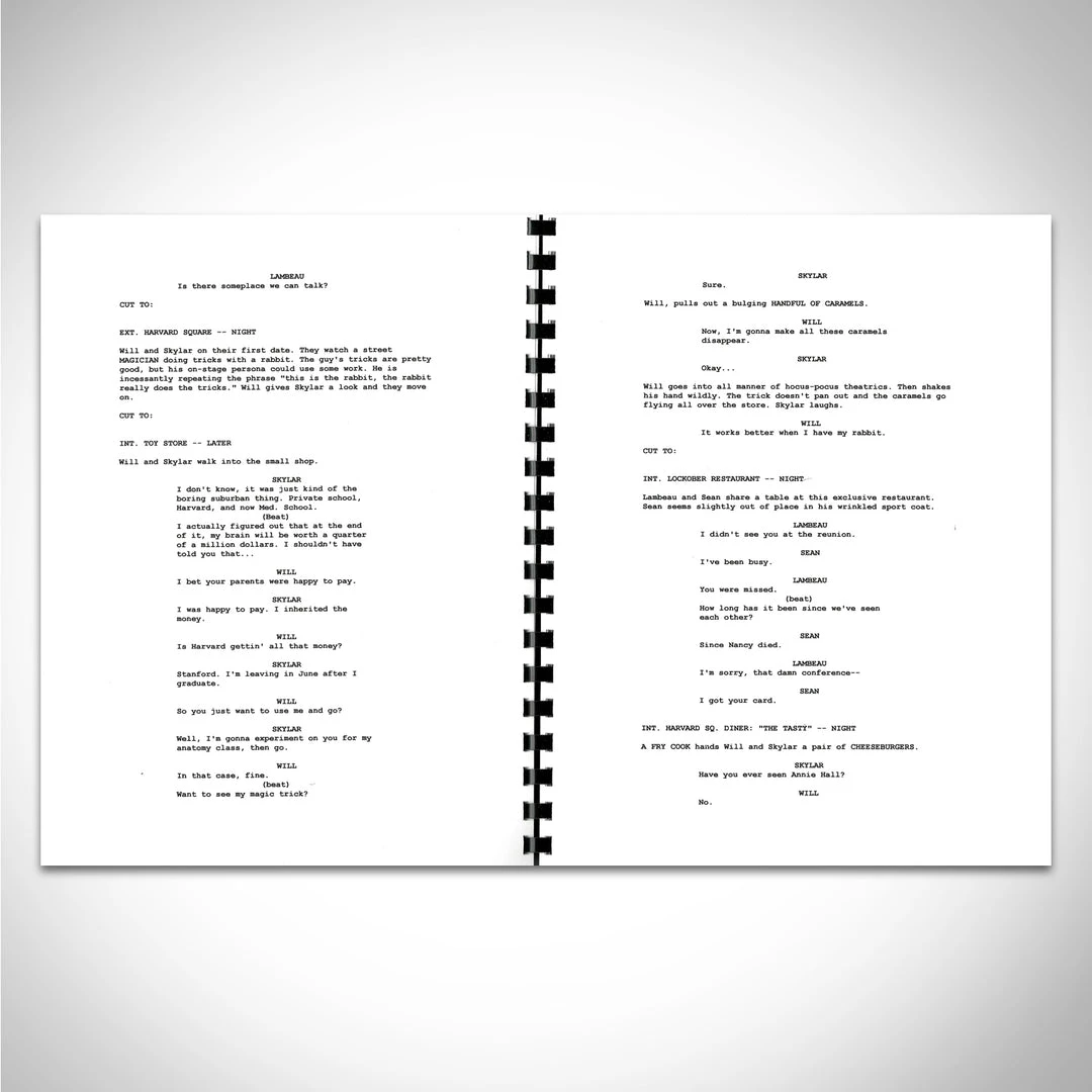 PPC Signed Memorabilia Good Will Hunting- Beckett Certified Hand-Signed Script By Matt Damon Custom Frame 6 PPC Signed Memorabilia Good Will Hunting- Beckett Certified Hand-Signed Script By Matt Damon Custom Frame