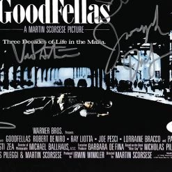 PPC Goodfellas - JSA Certified Mini Poster Hand-Signed By Cast Custom Frame Signed Memorabilia
