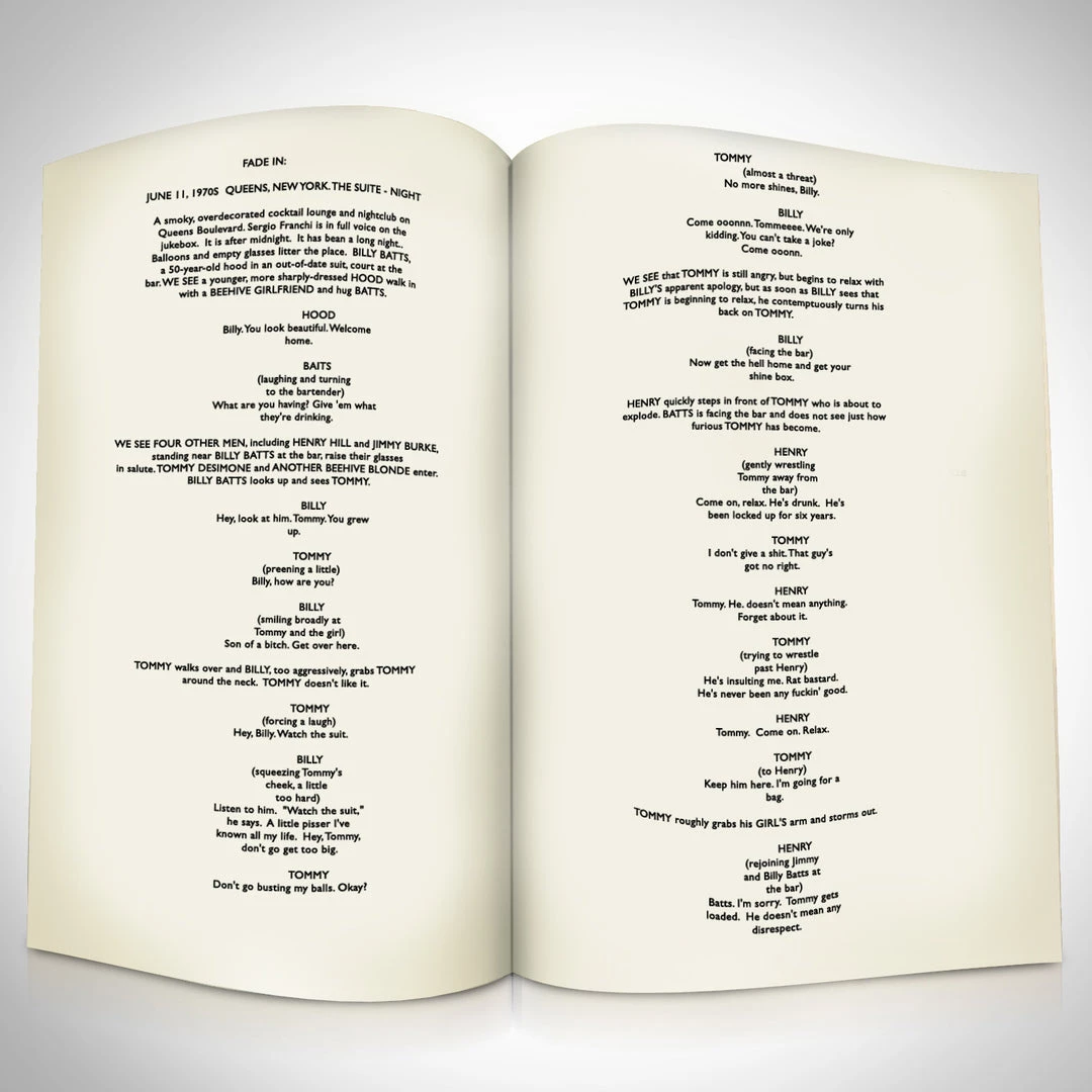 G.R.O. Goodfellas Movie Script Limited Signature Edition Studio Licensed Custom Frame Limited Edition Frames 3 G.R.O. Goodfellas Movie Script Limited Signature Edition Studio Licensed Custom Frame Limited Edition Frames