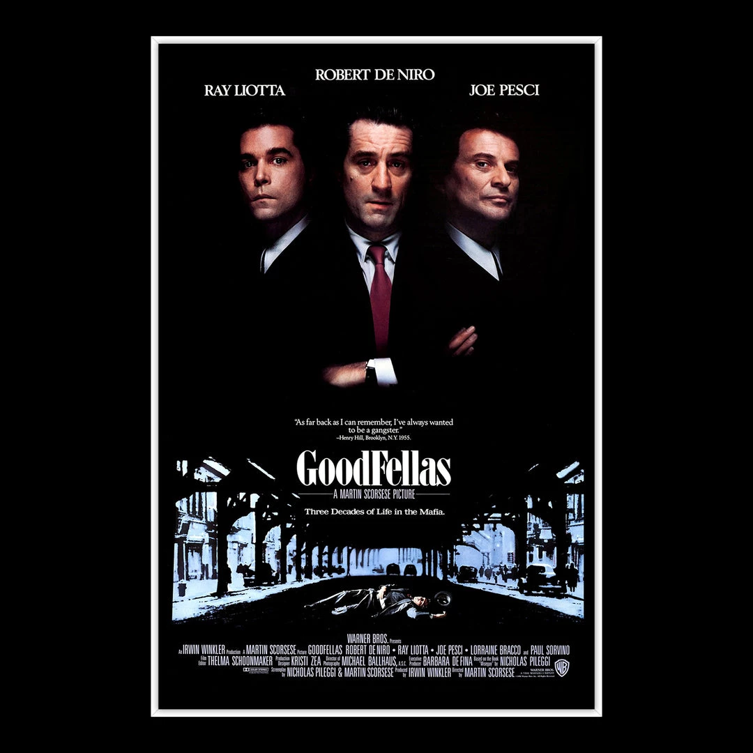 RARE-T Goodfellas Movie Black & White Script Limited Signature Edition Studio Licensed Custom Frame 4 RARE-T Goodfellas Movie Black & White Script Limited Signature Edition Studio Licensed Custom Frame
