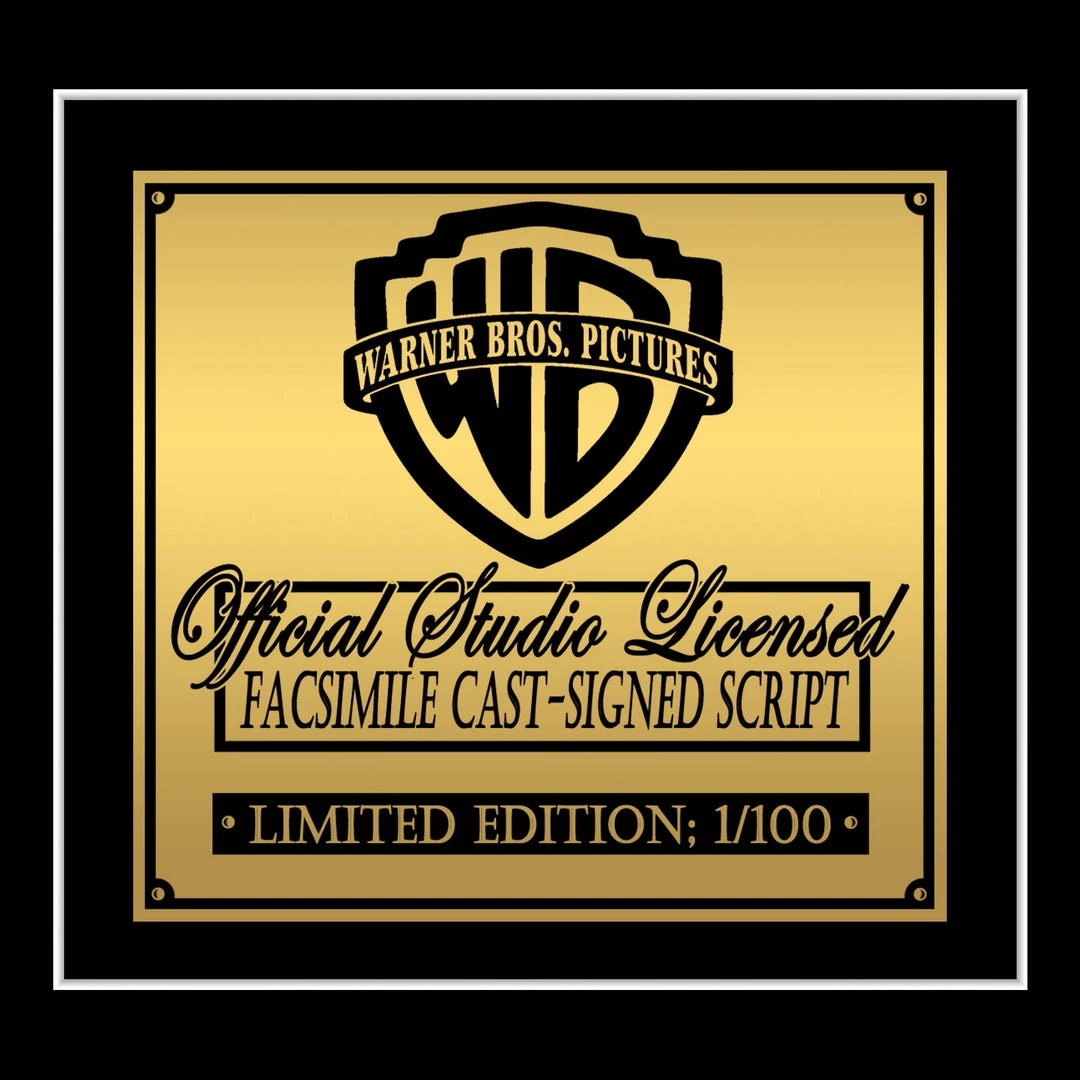 RARE-T Goodfellas Movie Black & White Script Limited Signature Edition Studio Licensed Custom Frame 9 RARE-T Goodfellas Movie Black & White Script Limited Signature Edition Studio Licensed Custom Frame