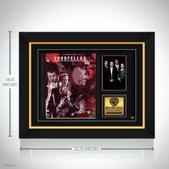 G.R.O. Goodfellas Movie Script Limited Signature Edition Studio Licensed Custom Frame Limited Edition Frames 18 G.R.O. Goodfellas Movie Script Limited Signature Edition Studio Licensed Custom Frame Limited Edition Frames