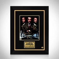 RARE-T Goodfellas De Niro, Liotta & Pesci Movie Photo Limited Signature Edition Studio Licensed Custom Frame
