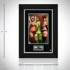 VAULT COLLECTIBLES Dc Divas 'Catwoman, Harley Quinn & Poison Ivy' Hand-Signed Print By Nathan Szerdy Custom Frame 11 VAULT COLLECTIBLES Dc Divas 'Catwoman, Harley Quinn & Poison Ivy' Hand-Signed Print By Nathan Szerdy Custom Frame