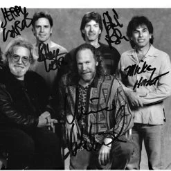 RARE-T Limited Edition Frames Grateful Dead B&W Vintage Band Photo Limited Signature Edition Studio Licensed Custom Frame