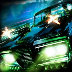 RARE-T The Green Hornet Black Beauty Street Mode 1:50 Scale Movie Die-cast Car