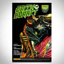 APW The Green Hornet Parallel Lives #1 Hand-Signed Comic Book By Jai Nitz, & Stan Lee Custom Frame Signed Memorabilia