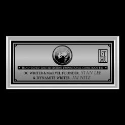 APW The Green Hornet Parallel Lives #1 Hand-Signed Comic Book By Jai Nitz, & Stan Lee Custom Frame Signed Memorabilia