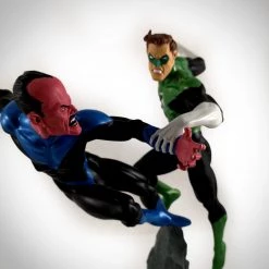 Jared Potts Green Lantern Vs Sinestro Limited Edition Vintage 2005 Statue By Carlos Pacheco & Tim Bruckner Ready To Ship! 48 Hour Shipping!