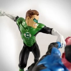 Jared Potts Green Lantern Vs Sinestro Limited Edition Vintage 2005 Statue By Carlos Pacheco & Tim Bruckner Ready To Ship! 48 Hour Shipping!