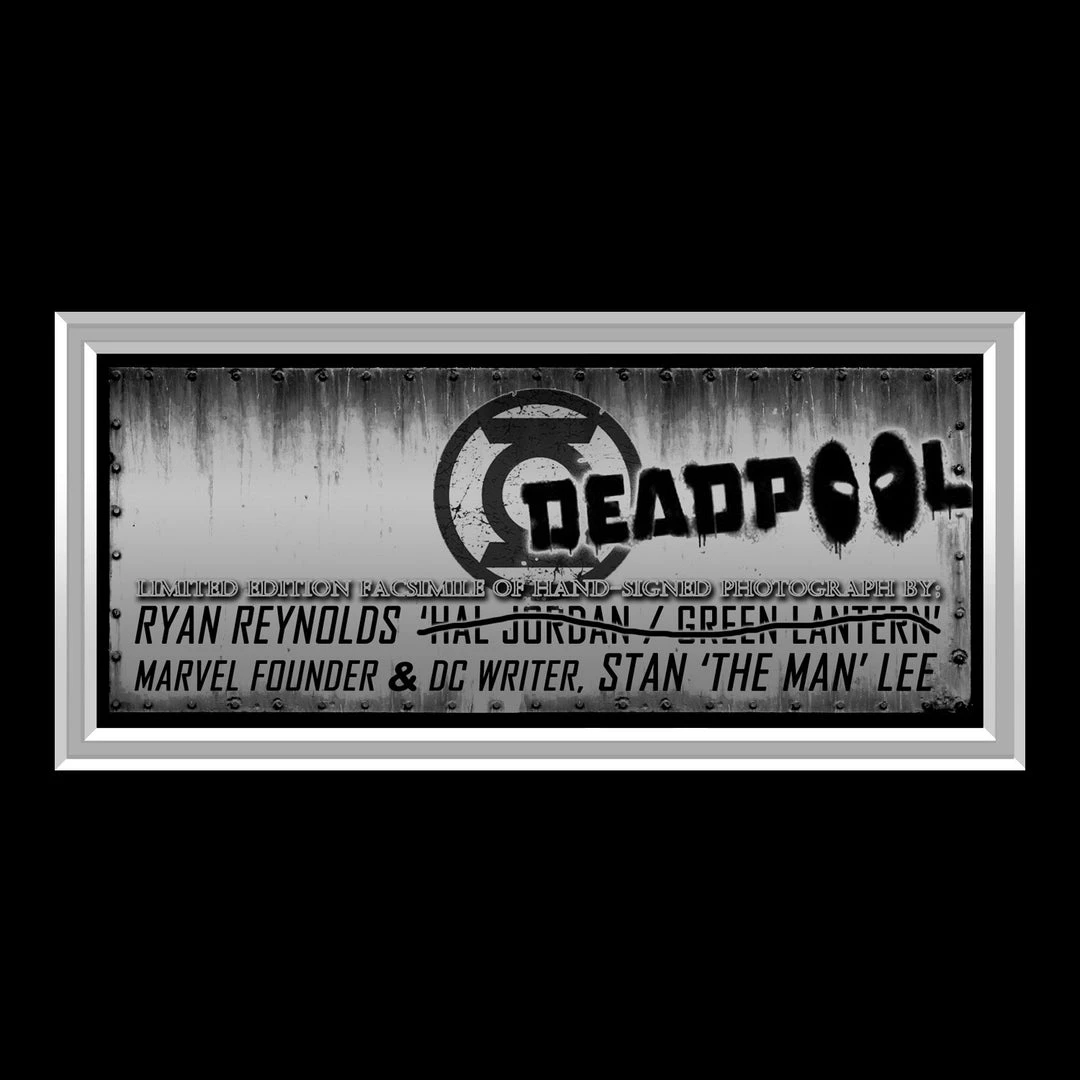 RARE-T Green Lantern Limited Signature Edition Studio Licensed Photo Custom Frame 3 RARE-T Green Lantern Limited Signature Edition Studio Licensed Photo Custom Frame