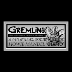 RARE-T Limited Edition Frames Gremlins - Gizmo - Limited Signature Edition Studio Licensed Photo Custom Frame 10 RARE-T Limited Edition Frames Gremlins - Gizmo - Limited Signature Edition Studio Licensed Photo Custom Frame