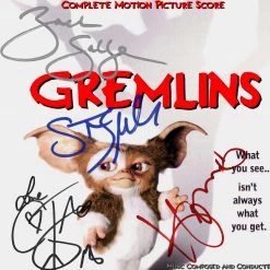 RARE-T Limited Edition Frames Gremlins - Soundtrack LP Cover Limited Signature Edition Studio Licensed Custom Frame