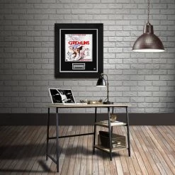 RARE-T Limited Edition Frames Gremlins - Soundtrack LP Cover Limited Signature Edition Studio Licensed Custom Frame