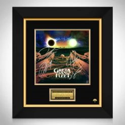 RARE-T Limited Edition Frames Greta Van Fleet Anthem Of The Peaceful Army LP Cover Limited Signature Edition Studio Licensed Custom Frame
