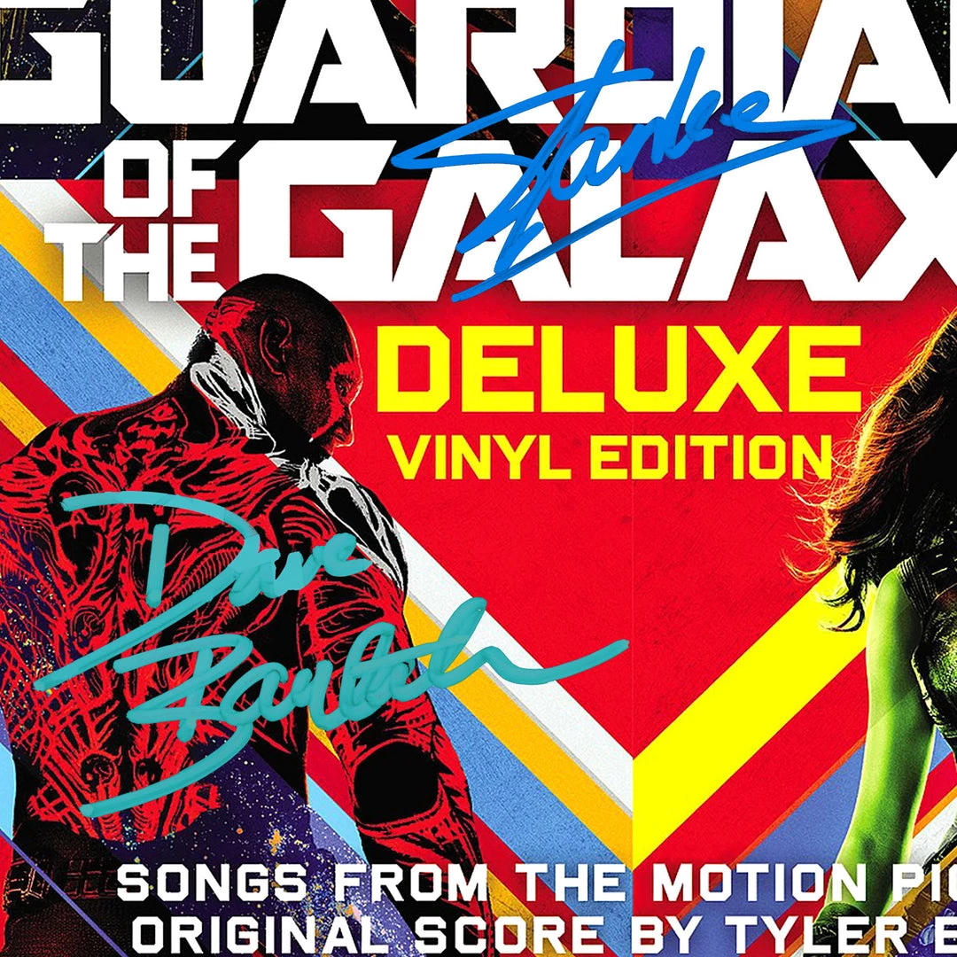 RARE-T Guardians Of The Galaxy Soundtrack LP Cover Limited Signature Edition Studio Licensed Custom Frame Limited Edition Frames