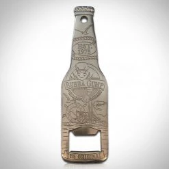 Jonathan Forrest Gump- Heavy Duty XL 2008 Engraved Bubba Gump Shrimp Co Double Sided Bottle Opener Barware & Signs