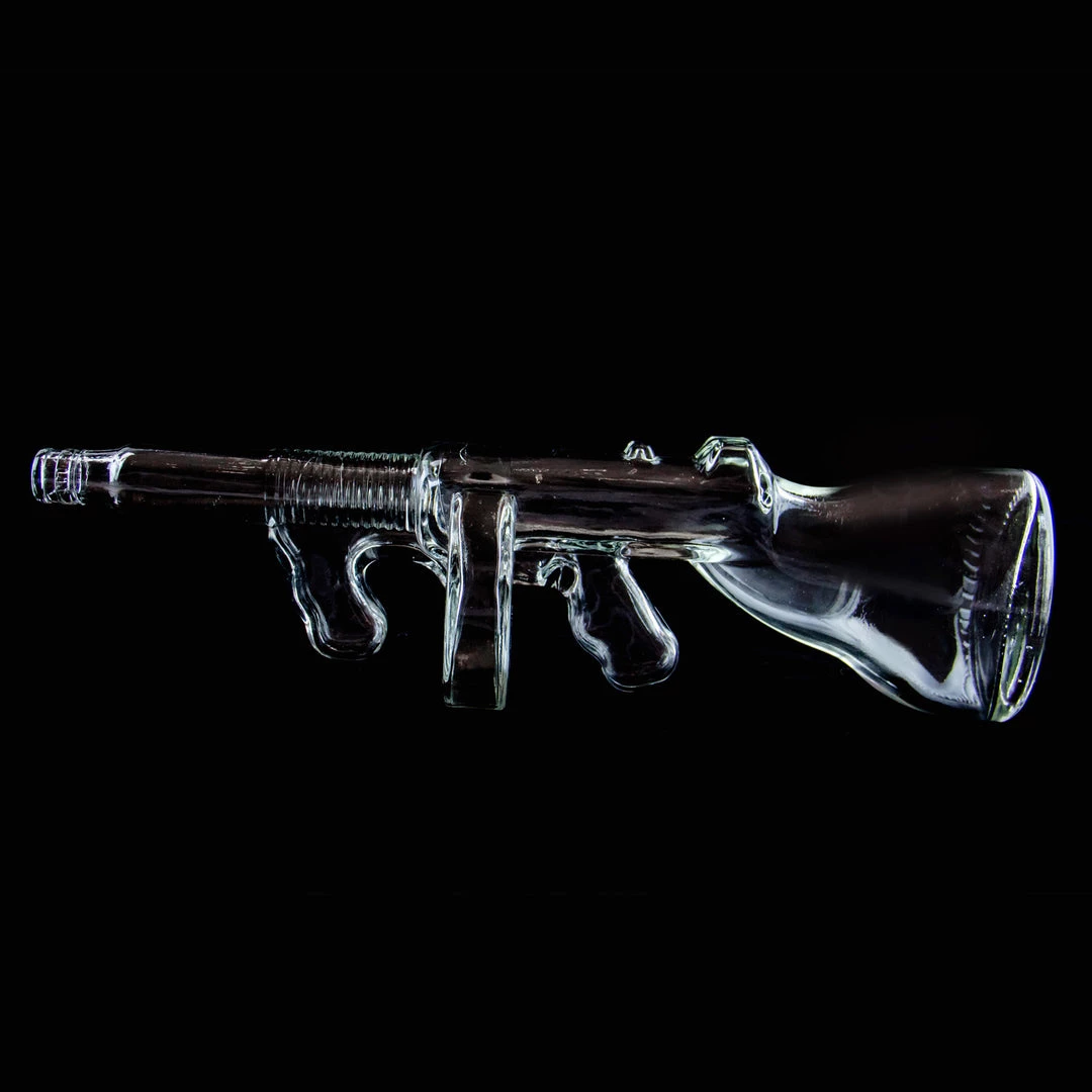 Inhal'Nation Tommy Gun Spirit Glass Decanter 3 Inhal'Nation Tommy Gun Spirit Glass Decanter