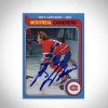 APW Montreal Canadiens- Guy Lafleur O-Pee-Chee #579 Hand-Signed Vintage 2008-09 NHL Hockey Card
