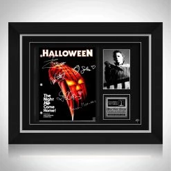 RARE-T Halloween Movie Script Limited Signature Edition Studio Licensed Custom Frame Limited Edition Frames