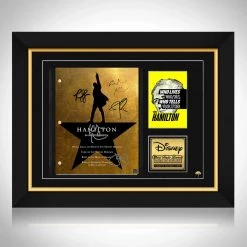 RARE-T Hamilton Script Limited Signature Edition Studio Licensed Custom Frame 23 RARE-T Hamilton Script Limited Signature Edition Studio Licensed Custom Frame