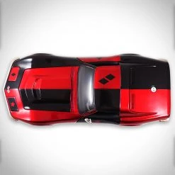 Toy Wonders Ready To Ship! 48 Hour Shipping! Harley Quinn 1969 Chevrolet Corvette Stingray Die-Cast Limited Edition Custom Display
