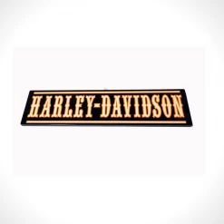 RARE-T Harley Davidson Traditional Wood Plank Dealership Sign Barware & Signs