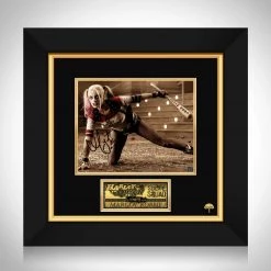 RARE-T Harley Quinn Suicide Squad Photo Limited Signature Edition Studio Licensed Custom Frame Limited Edition Frames