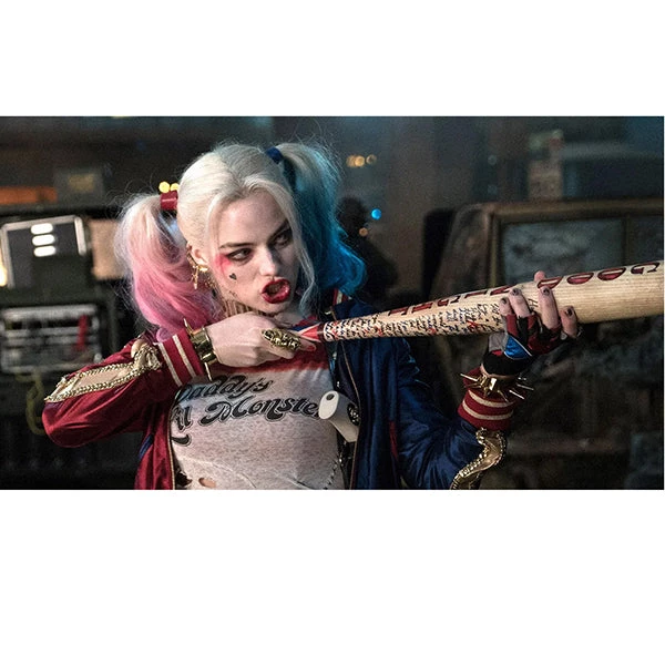 RARE-T Harley Quinn -Suicide Squad JSA Certified 'Goodnight' Baseball Bat Prop Hand-Signed By Margot Robbie Custom Museum Display Sports Memorabilia 7 RARE-T Harley Quinn -Suicide Squad JSA Certified 'Goodnight' Baseball Bat Prop Hand-Signed By Margot Robbie Custom Museum Display Sports Memorabilia