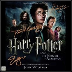 RARE-T Harry Potter Prisoner Of Azkaban Gold LP Limited Signature Edition Custom Frame Limited Edition Frames